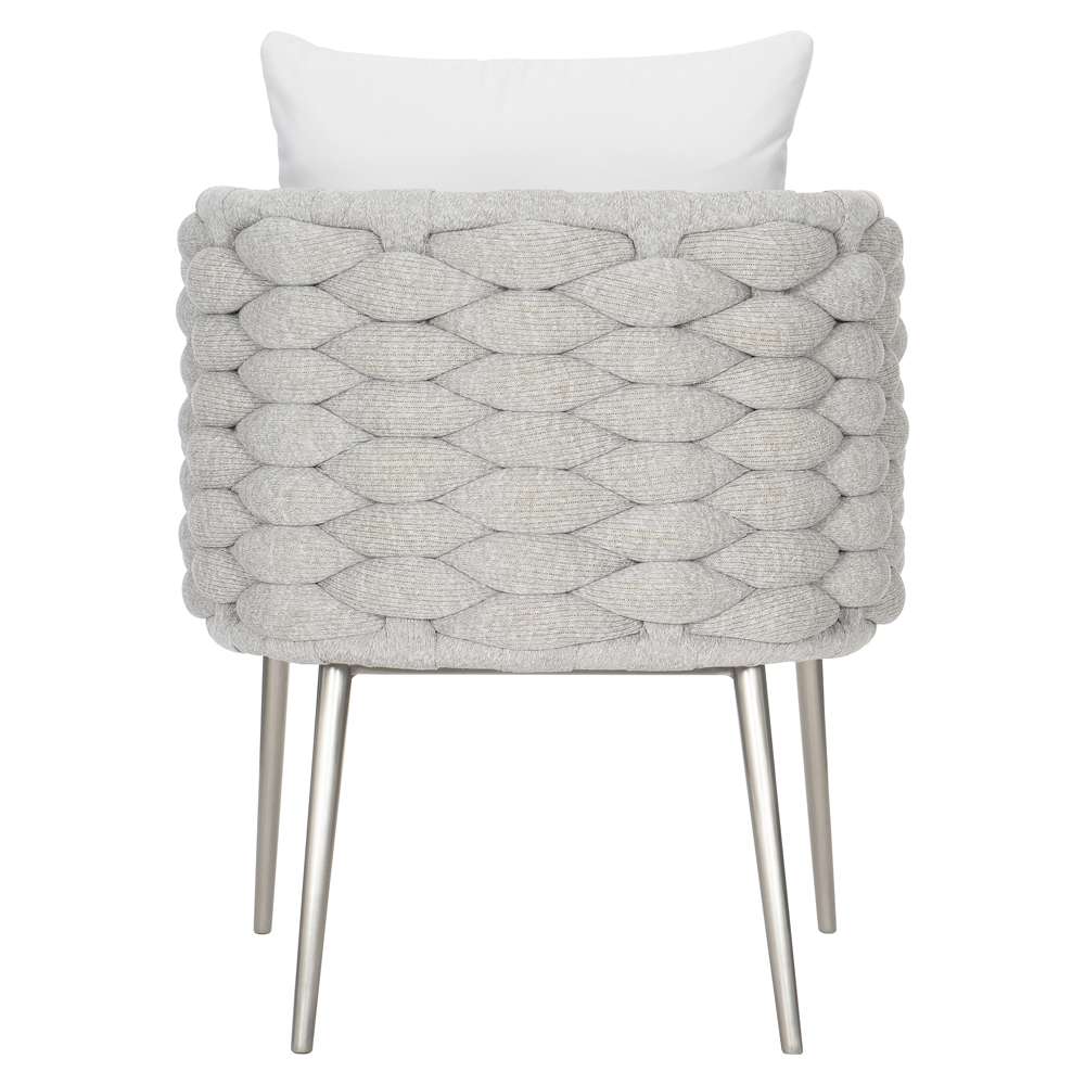 Bernhardt - Exteriors Santa Cruz Arm Chair - Nordic Gray; Silver Mist - X02545X veiw 4