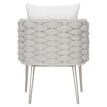 Bernhardt - Exteriors Santa Cruz Arm Chair - Nordic Gray; Silver Mist - X02545X veiw 4