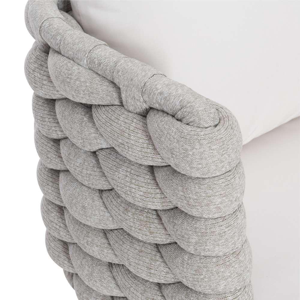 Bernhardt - Exteriors Santa Cruz Arm Chair - Nordic Gray; Silver Mist - X02545X veiw 5