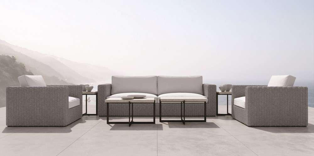 Bernhardt -  Exteriors Stillwater Large Cocktail Table - X01010 veiw 5