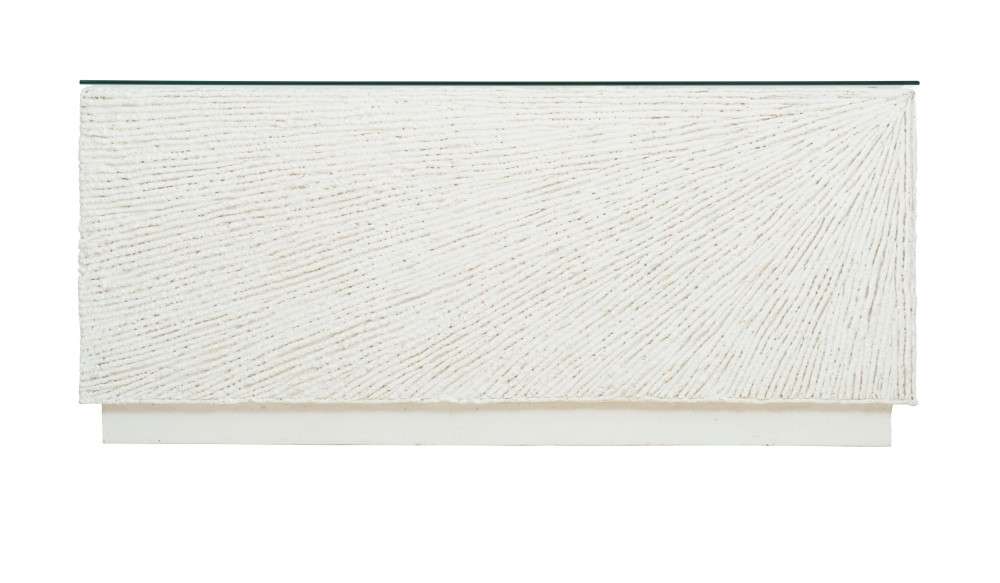 Bernhardt -  Exteriors Tenerife Square Coco Twig Cocktail Table - K1400 veiw 1