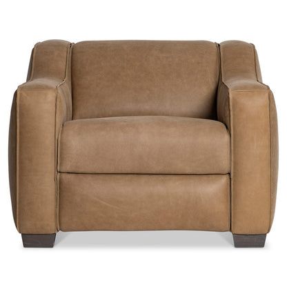 Bernhardt - Flynn Leather Power Motion Chair in Beige - 752RLO view 3