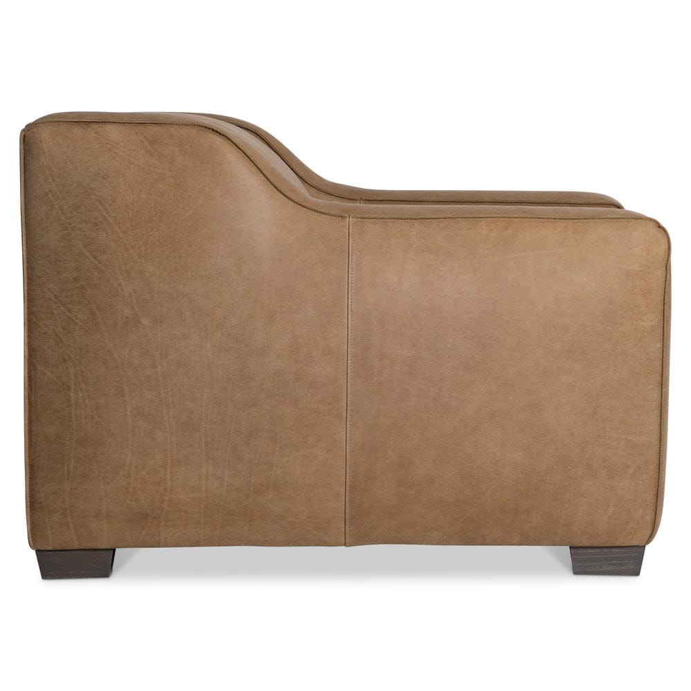 Bernhardt - Flynn Leather Power Motion Chair in Beige - 752RLO view 4