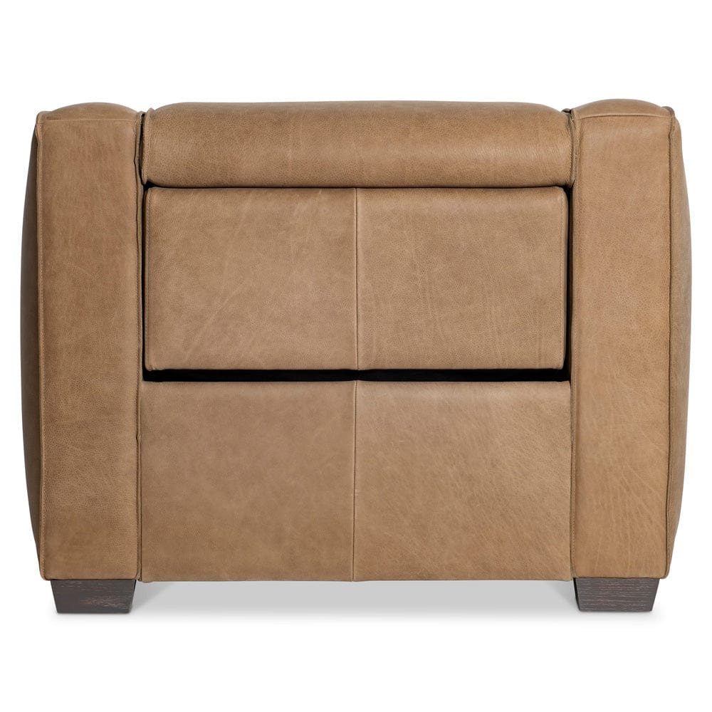 Bernhardt - Flynn Leather Power Motion Chair in Beige - 752RLO view 6