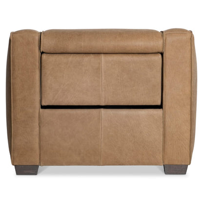 Bernhardt - Flynn Leather Power Motion Chair in Beige - 752RLO view 6