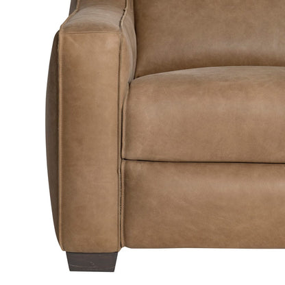 Bernhardt - Flynn Leather Power Motion Chair in Beige - 752RLO view 7
