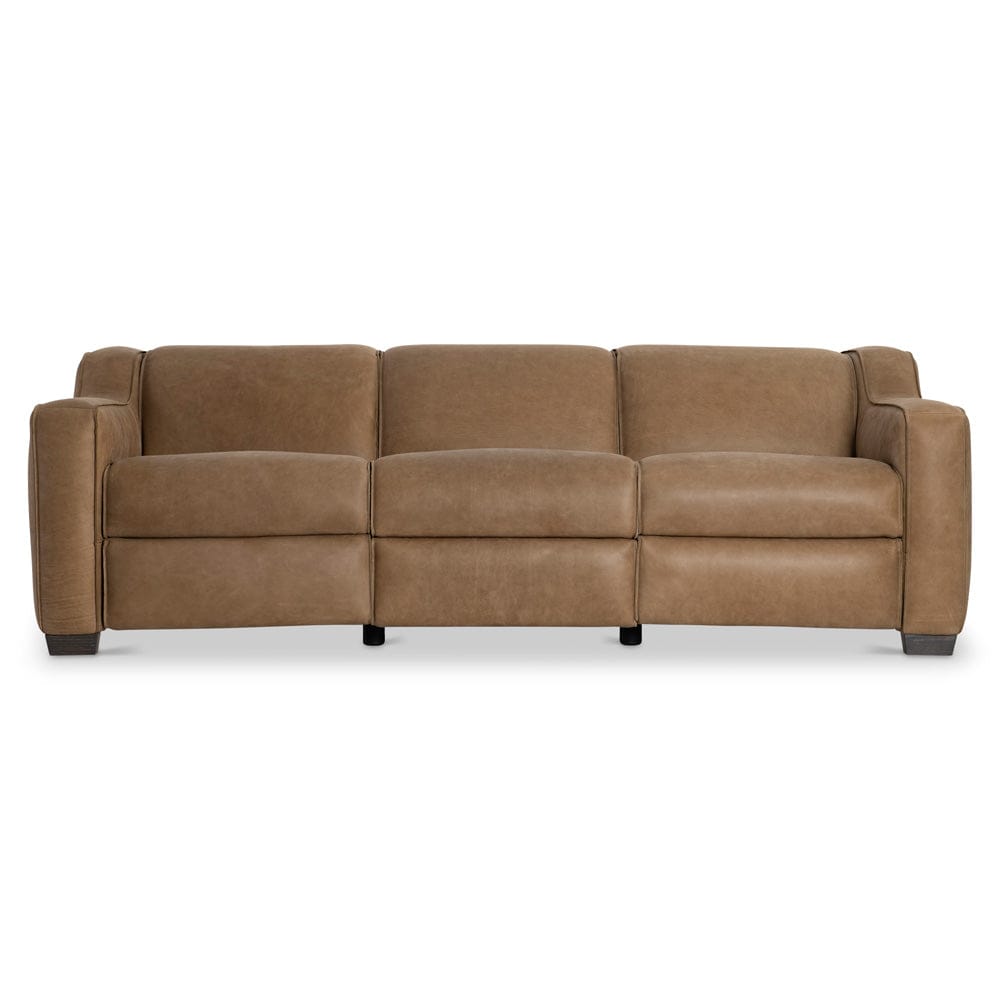 Bernhardt - Flynn Leather Power Motion Sofa in Beige - 757RLO view 3