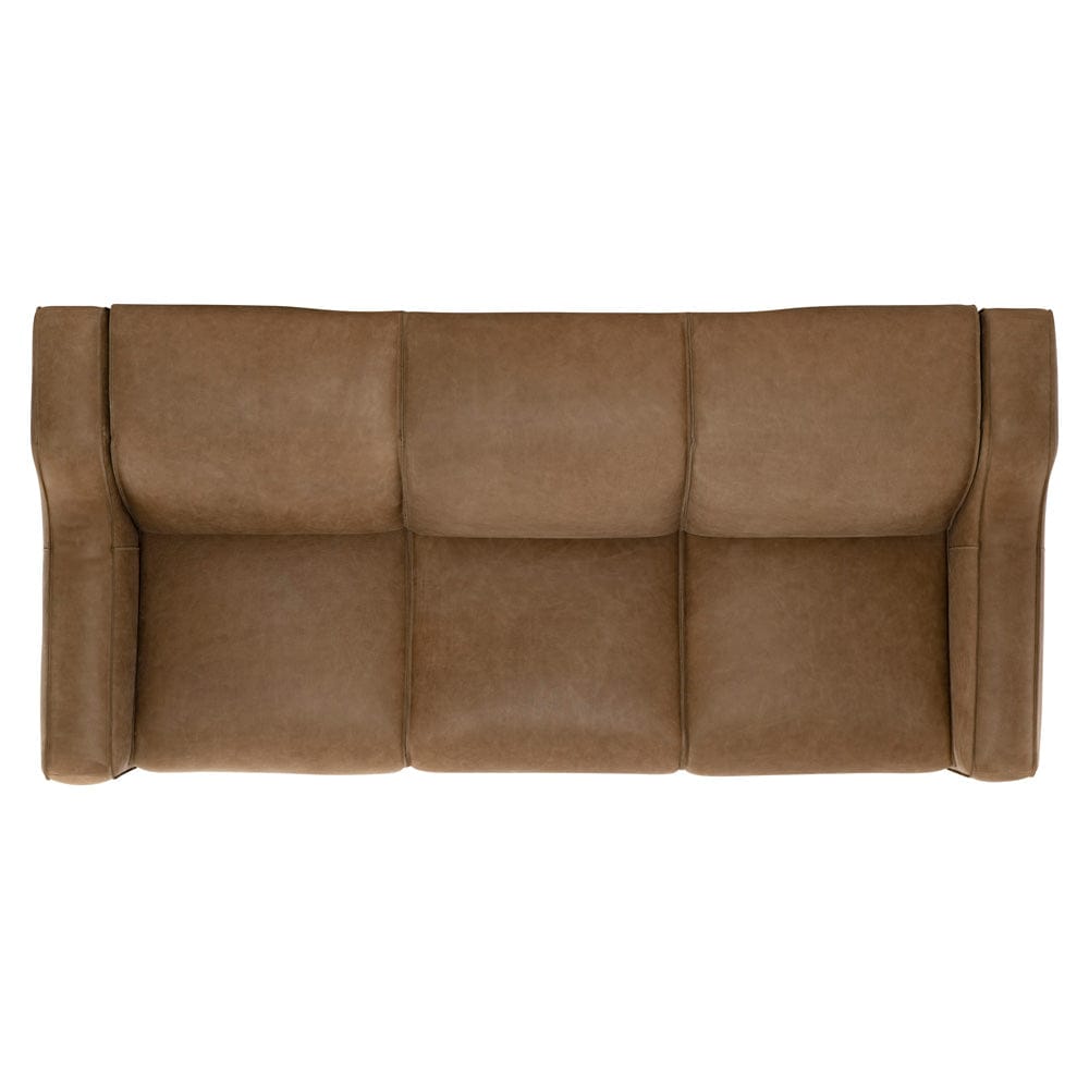 Bernhardt - Flynn Leather Power Motion Sofa in Beige - 757RLO view 7