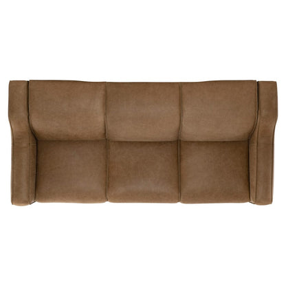 Bernhardt - Flynn Leather Power Motion Sofa in Beige - 757RLO view 7
