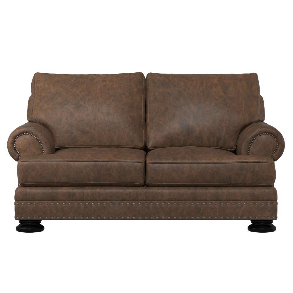 Bernhardt - Foster Leather Loveseat - 5375LMO veiw 2