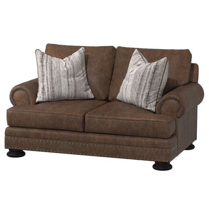 Bernhardt - Foster Leather Loveseat - 5375LMO veiw 4