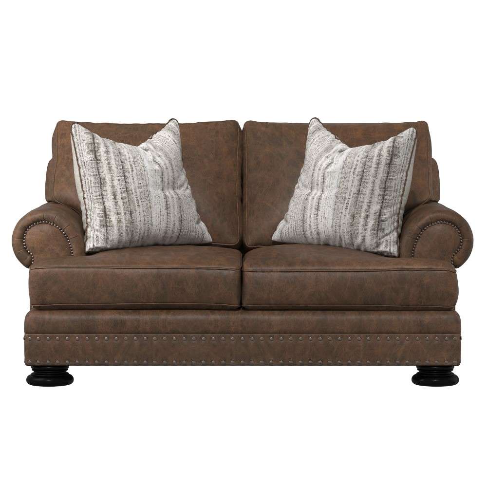 Bernhardt - Foster Leather Loveseat - 5375LMO veiw 6
