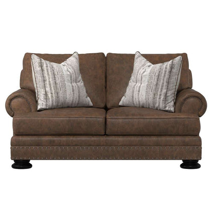 Bernhardt - Foster Leather Loveseat - 5375LMO veiw 6