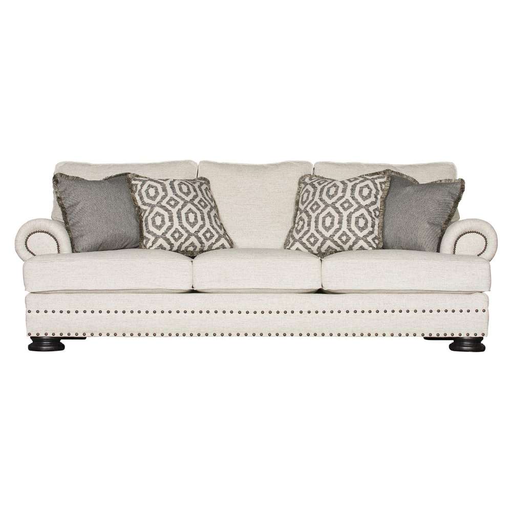 Bernhardt - Foster Sofa in Light Gray - B5177G veiw 2