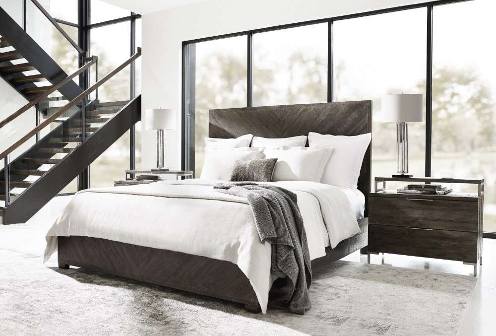 Bernhardt -  Fuller King Panel Bed - K1393 veiw 5