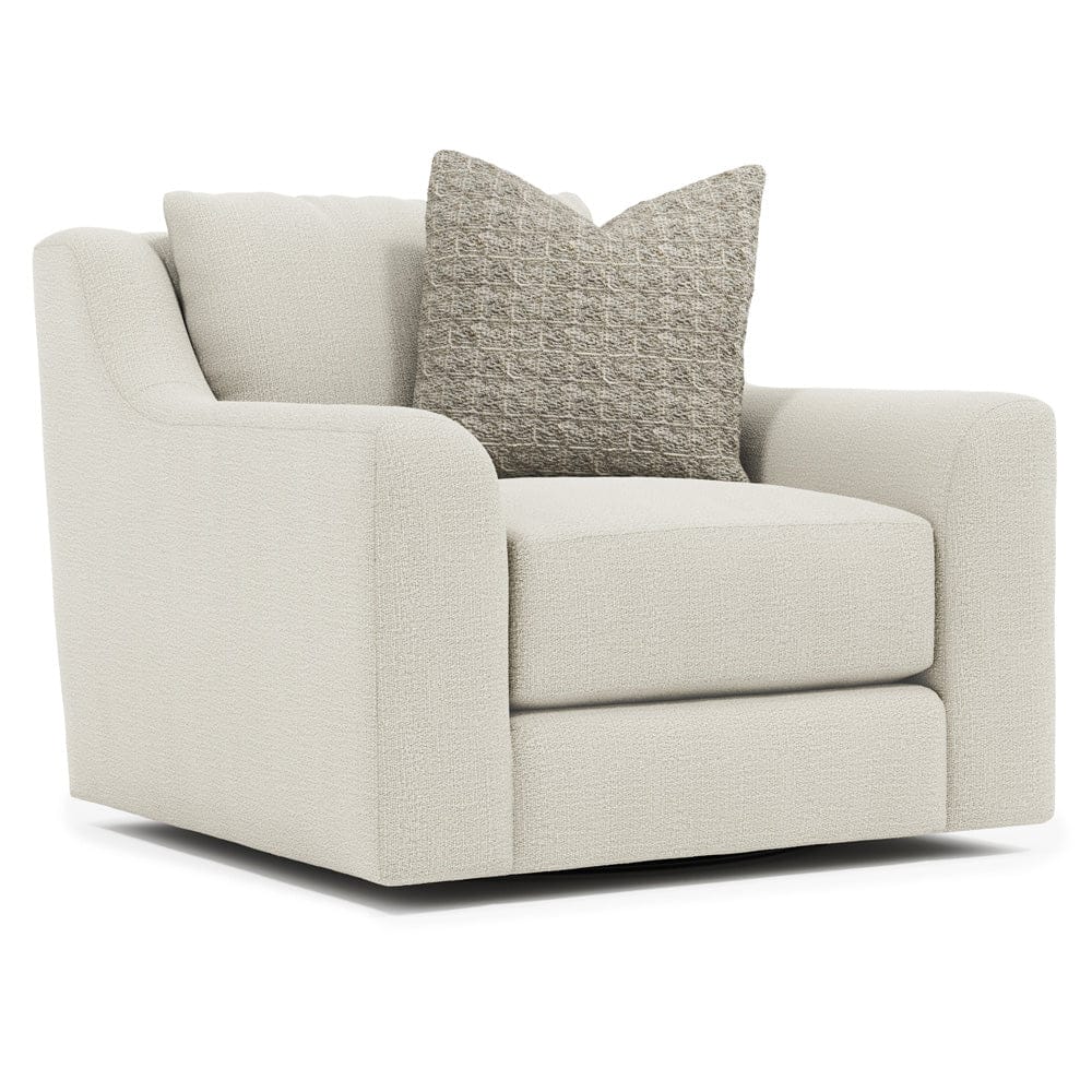 Bernhardt - Gabi Boucle Fabric Swivel Chair - P7082SB view 1