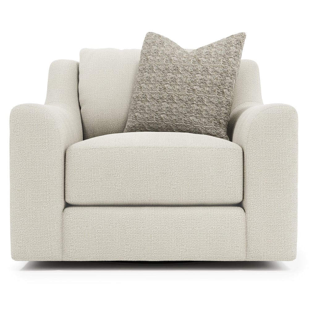 Bernhardt - Gabi Boucle Fabric Swivel Chair - P7082SB view 2