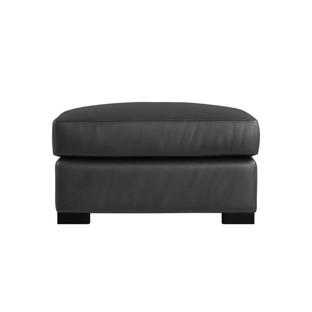 Bernhardt - Germain Leather Ottoman - 2661LSO view 2