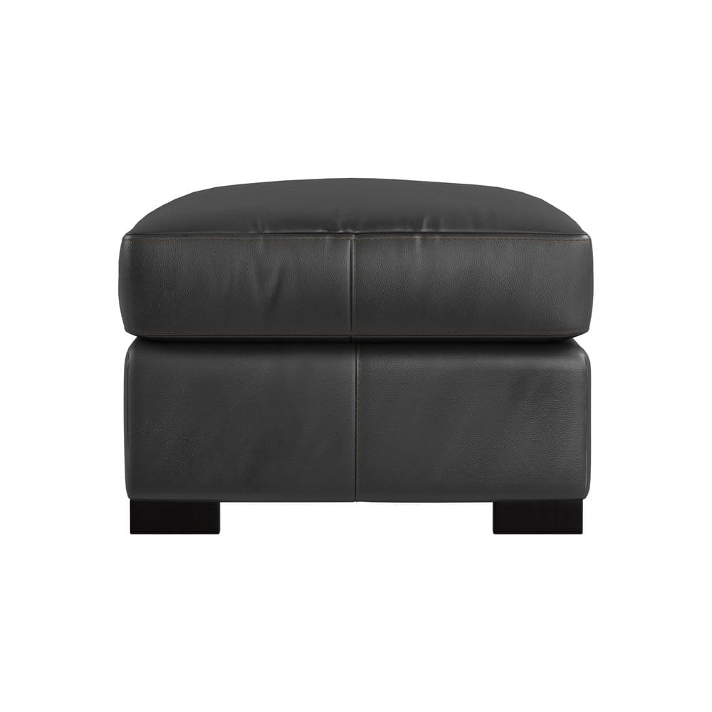 Bernhardt - Germain Leather Ottoman - 2661LSO view 3