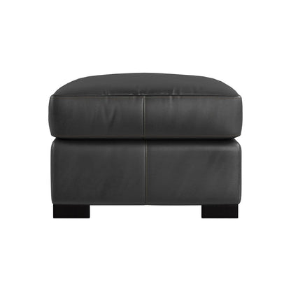 Bernhardt - Germain Leather Ottoman - 2661LSO view 3