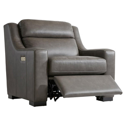 Bernhardt - Germain Leather Power Motion Chair - 2022RHO veiw 2