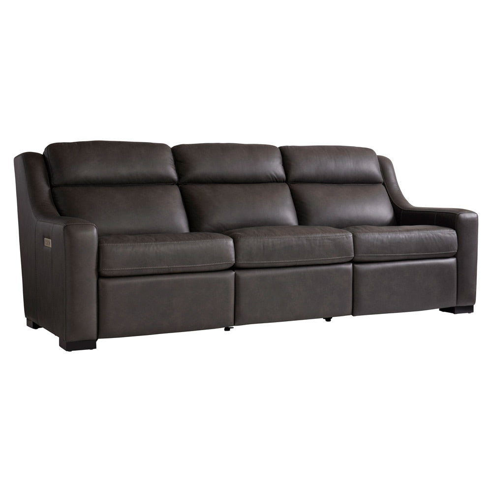 Bernhardt - Germain Leather Power Motion Sofa - 2027RHO veiw 1