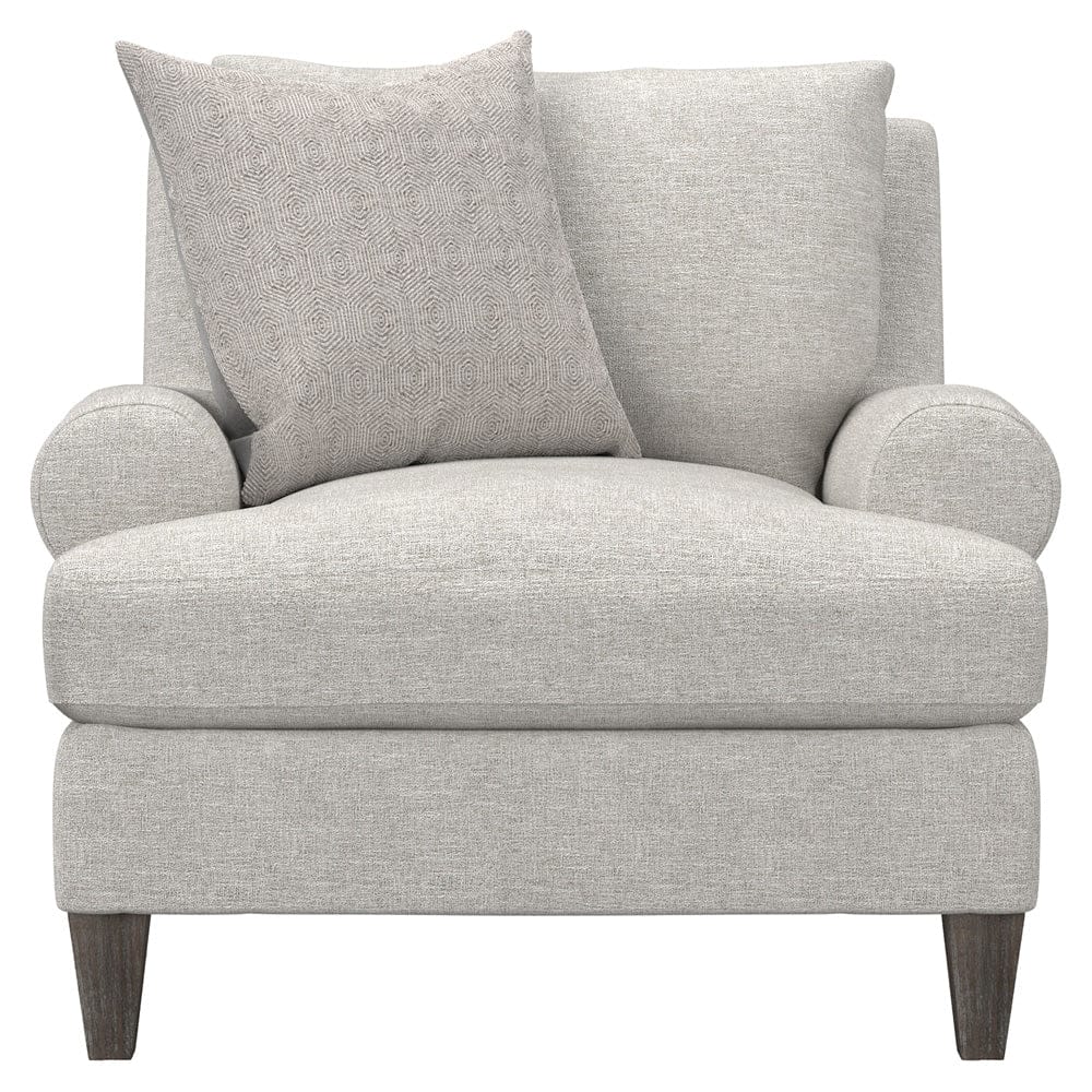 Bernhardt - Gray Isabella Chair - P4612B view 3