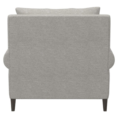 Bernhardt - Gray Isabella Chair - P4612B view 4