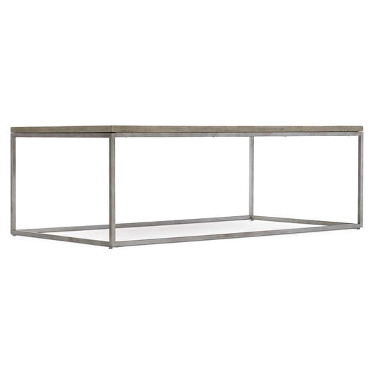 Bernhardt - Gresham Cocktail Table - Morel / Glazed Silver - 398021G view 1