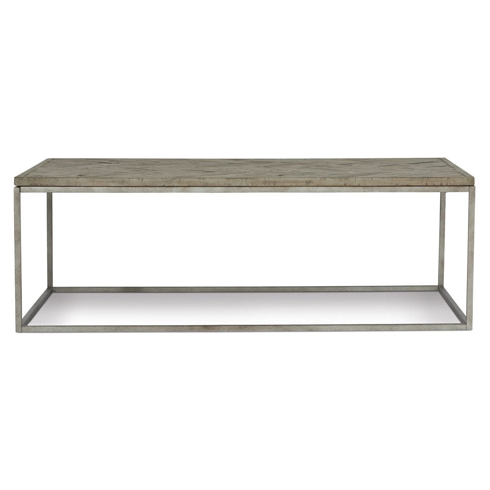 Bernhardt - Gresham Cocktail Table - Morel / Glazed Silver - 398021G view 2
