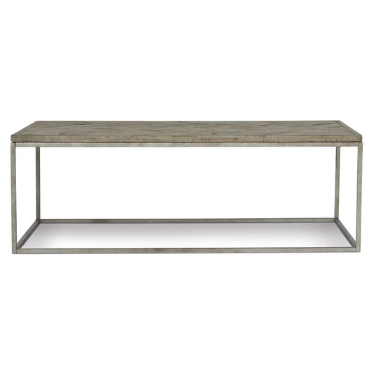 Bernhardt - Gresham Cocktail Table - Morel / Glazed Silver - 398021G view 2