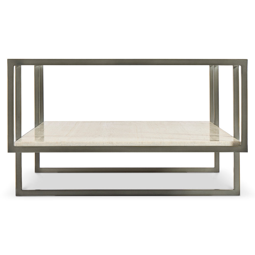 Bernhardt - Harlow Metal Rectangular Cocktail Table - 514021 view 4