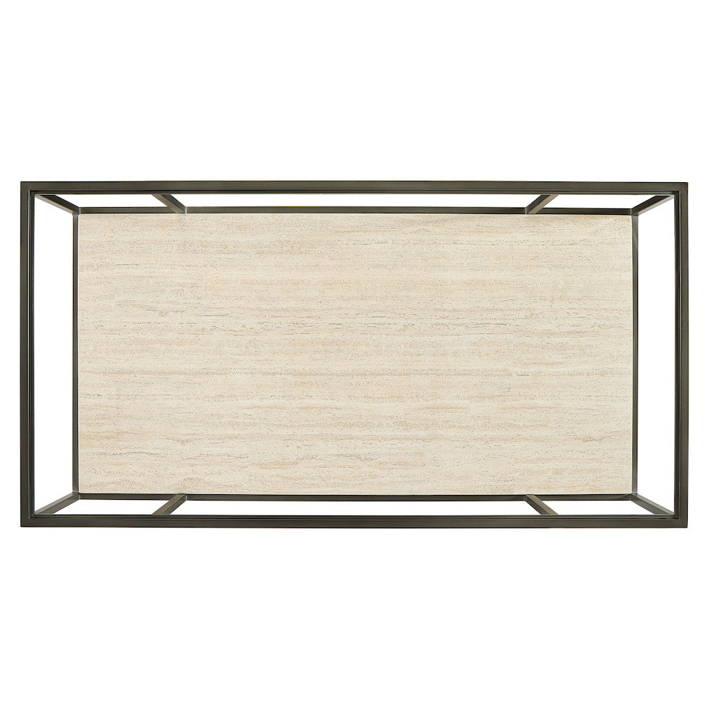 Bernhardt - Harlow Metal Rectangular Cocktail Table - 514021 view 5
