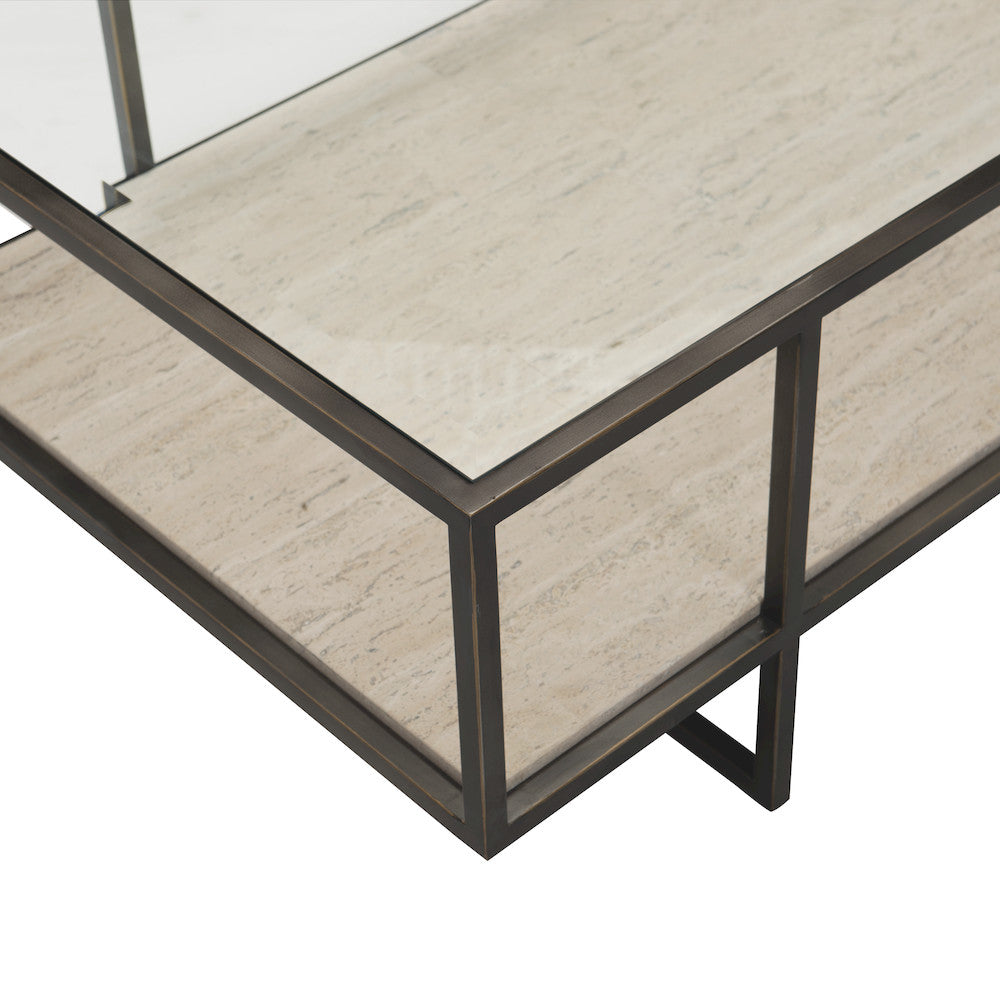 Bernhardt - Harlow Metal Rectangular Cocktail Table - 514021 view 6