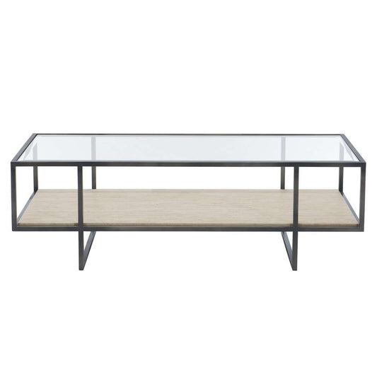 Bernhardt - Harlow Metal Rectangular Cocktail Table - 514021 veiw 1