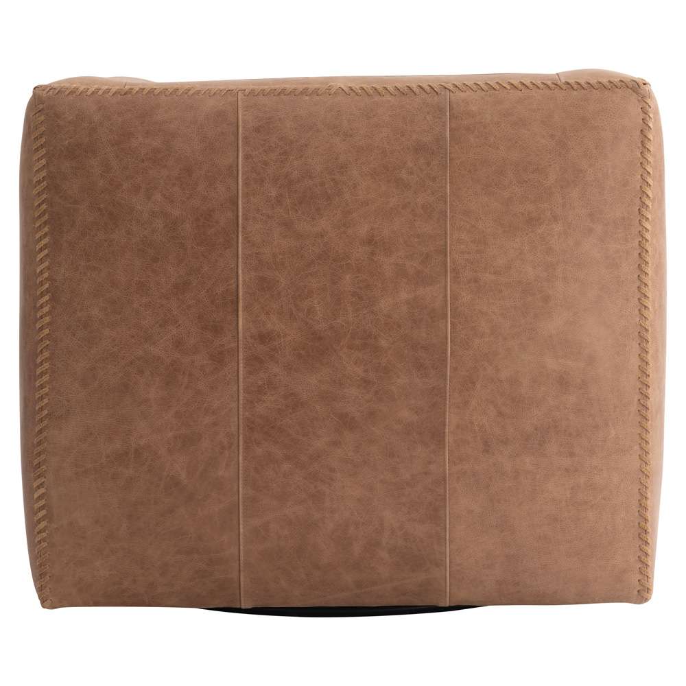 Bernhardt - Hudson Leather Swivel Chair - 5322SLO veiw 4
