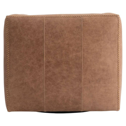 Bernhardt - Hudson Leather Swivel Chair - 5322SLO veiw 4