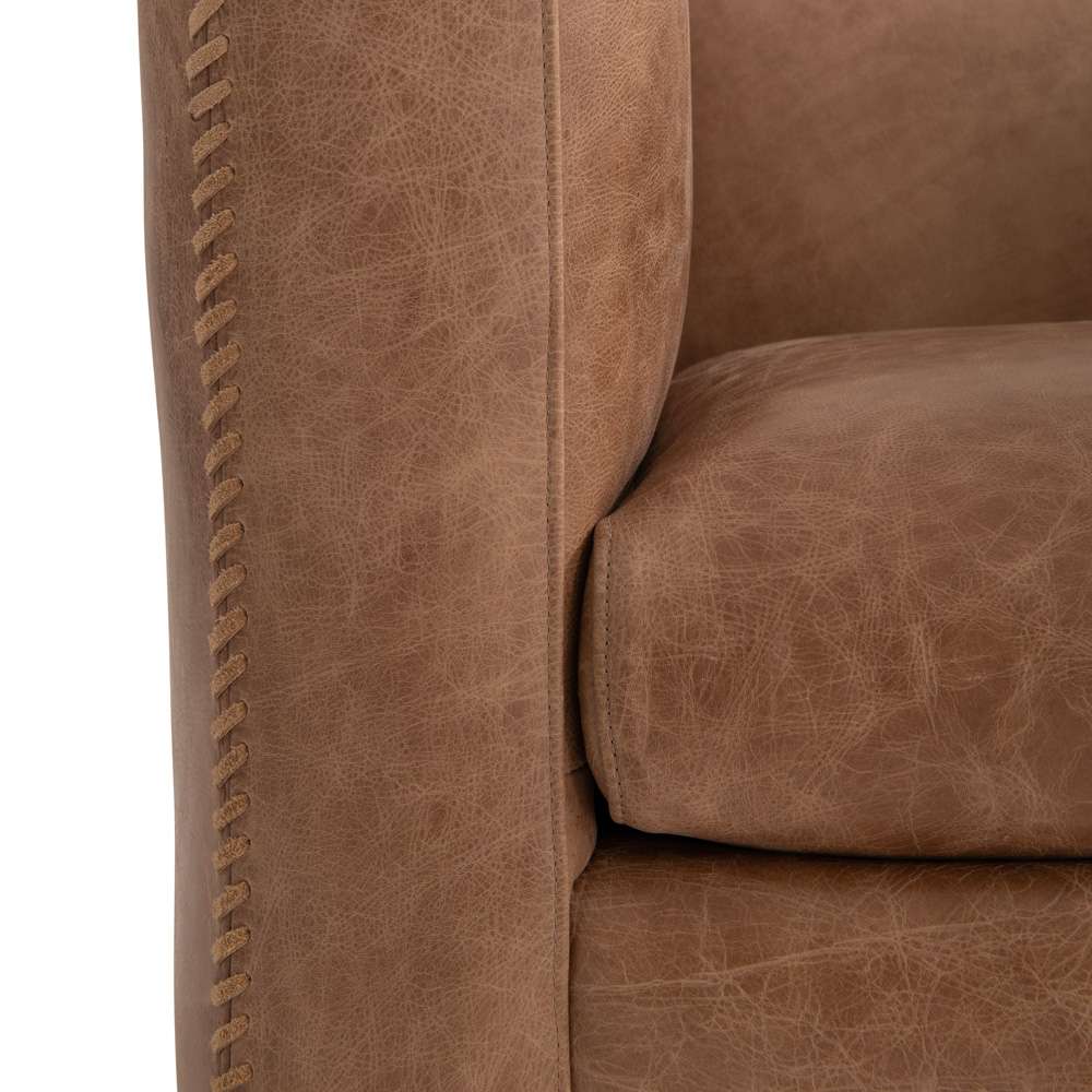 Bernhardt - Hudson Leather Swivel Chair - 5322SLO veiw 6