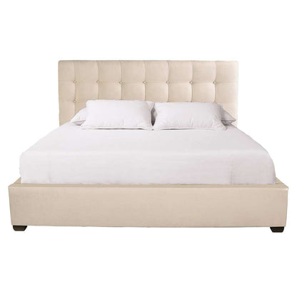 Bernhardt - Interiors Avery Upholstered King Panel Bed in Cream - K1471 veiw 1