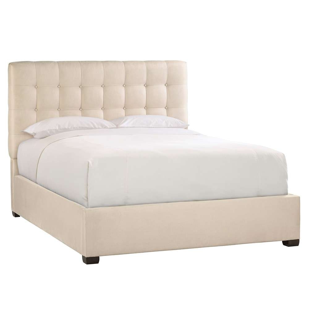 Bernhardt - Interiors Avery Upholstered King Panel Bed in Cream - K1471 veiw 2