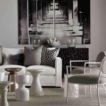 Bernhardt - Interiors Lorraine Round Chairside Table - 375172 veiw 3