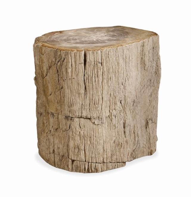 Bernhardt - Interiors Petrified Wood Side Table - 319712 veiw 1