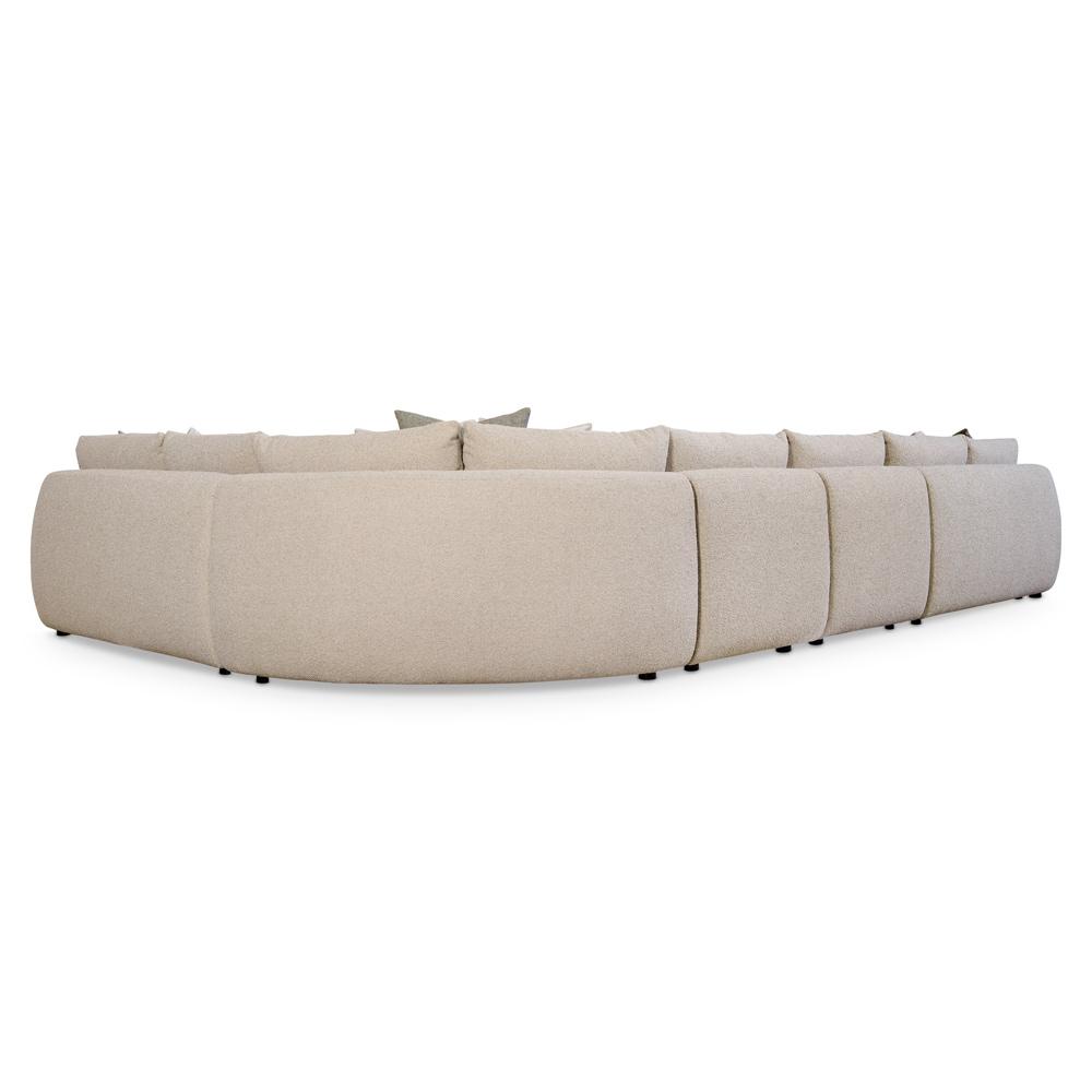 Bernhardt - Jules 5 Piece Fabric Sectional in Beige - K2084 veiw 3