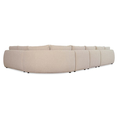 Bernhardt - Jules 5 Piece Fabric Sectional in Beige - K2084 veiw 6