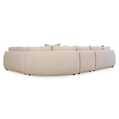 Bernhardt - Jules Fabric Sectional in Beige - K2086 veiw 3
