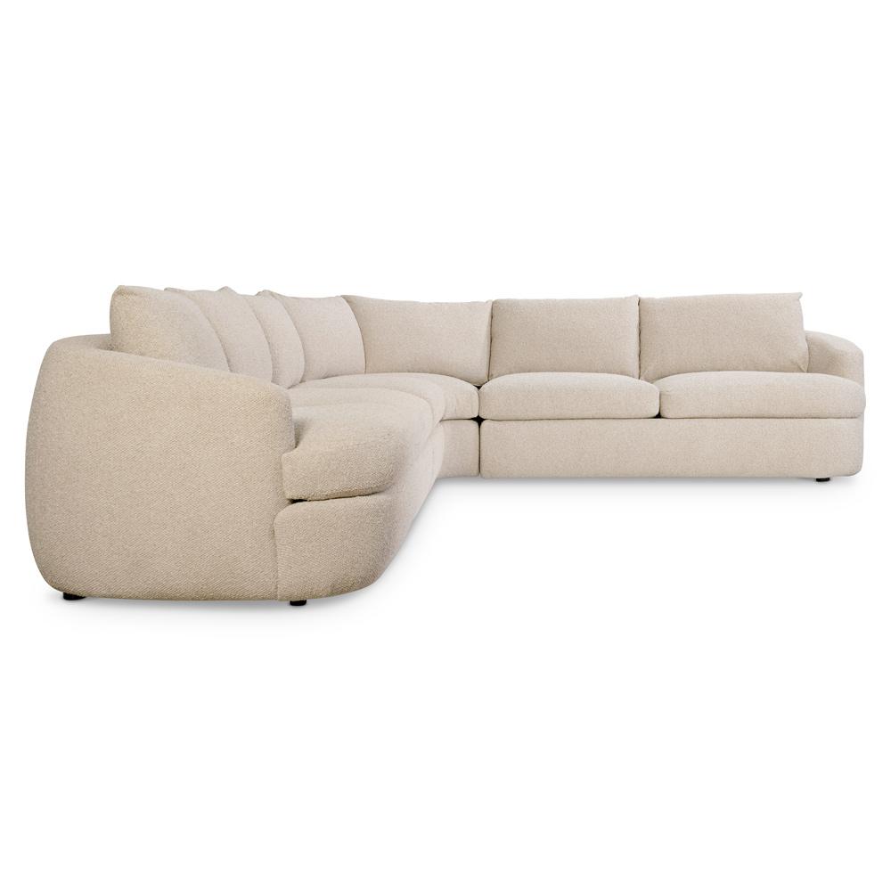 Bernhardt - Jules Fabric Sectional in Beige - K2086 veiw 5