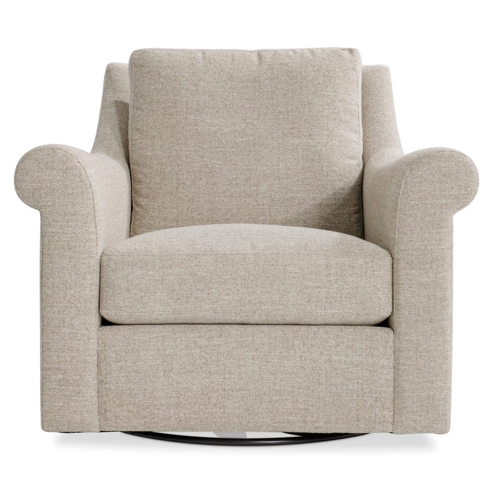 Bernhardt - Keirnan Fabric Swivel Chair in Beige - P4362SA view 2