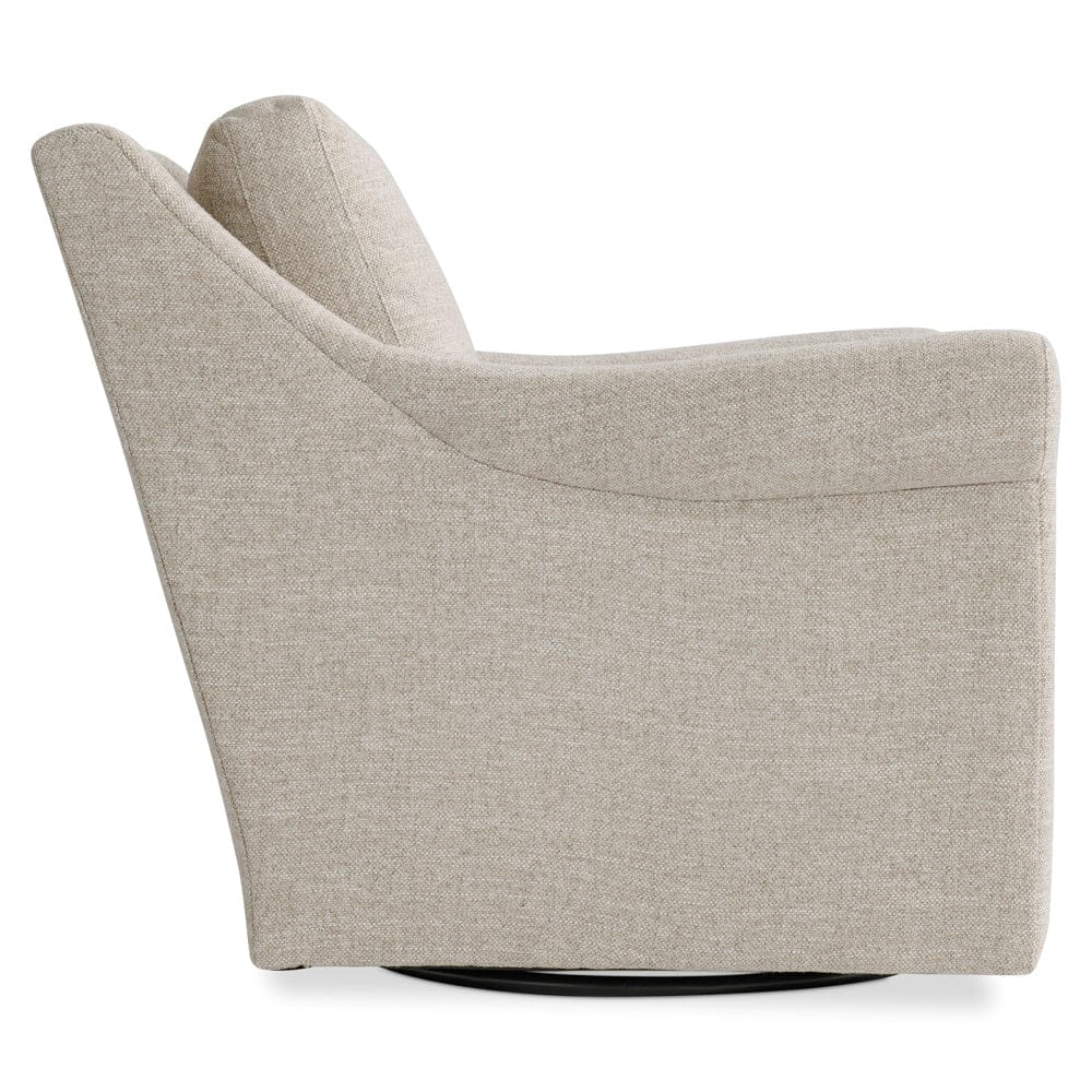 Bernhardt - Keirnan Fabric Swivel Chair in Beige - P4362SA view 3