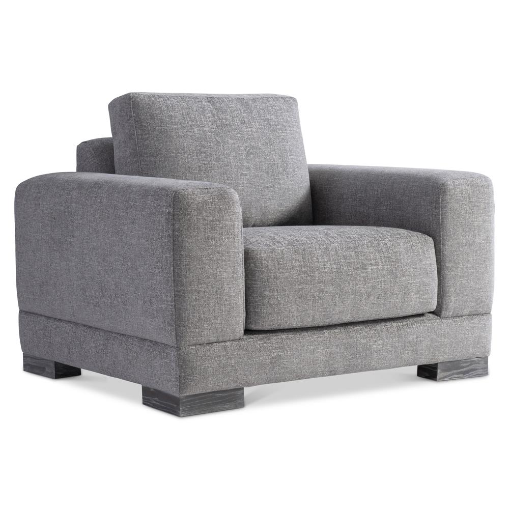 Bernhardt - Lars Fabric Chair in Grey - B1262A veiw 5