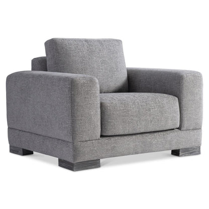 Bernhardt - Lars Fabric Chair in Grey - B1262A veiw 5